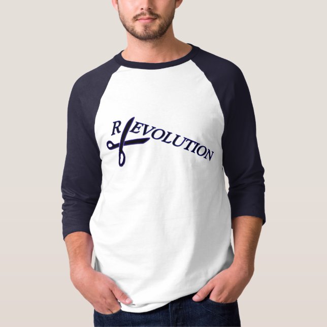 Revolution kontra utveckling tee (Framsida)