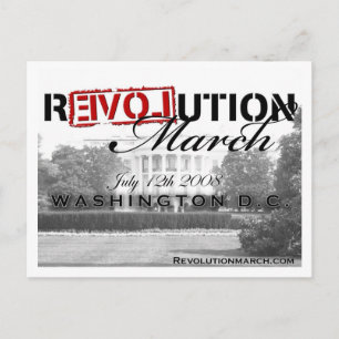 Revolution Mars vykort! Vykort