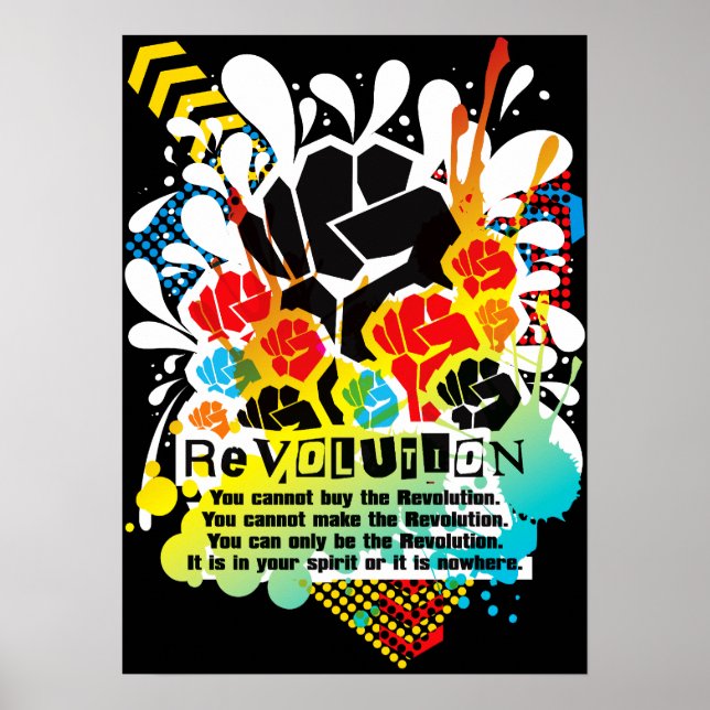 REVOLUTION POSTER (Framsidan)