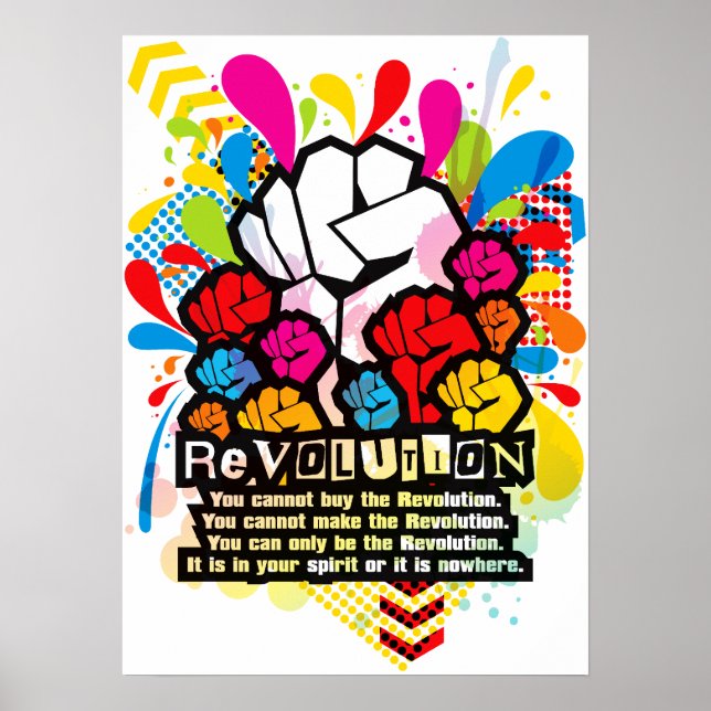 REVOLUTION POSTER (Framsidan)