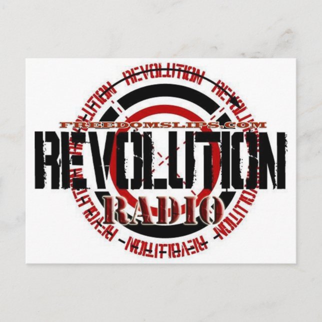 Revolution Radio Vykort (Framsida)