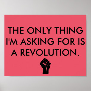Revolutionaffisch Poster