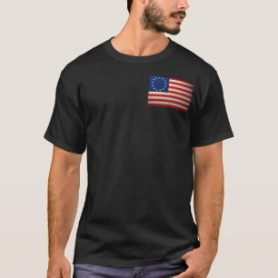 revolutionär-krig-flagga t shirt