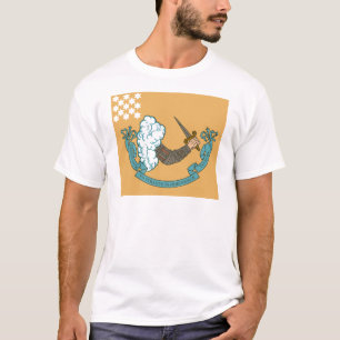 Revolutionär krigstridflagga t shirt