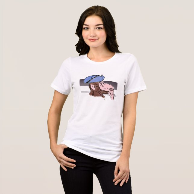 Revolutionär tankapa t shirt (Framsida Full)
