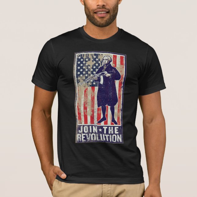 Revolutionära Washington T Shirt (Framsida)