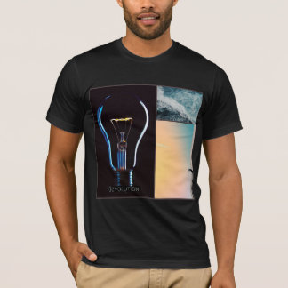 Revolutionärt ljus för världen/BLK T Shirt