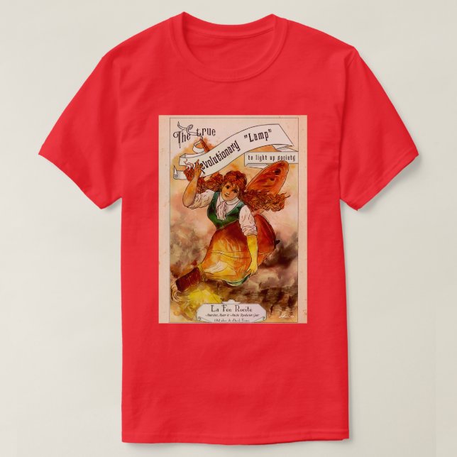 Revolutionary Fairy Molotov-version T Shirt (Design framsida)
