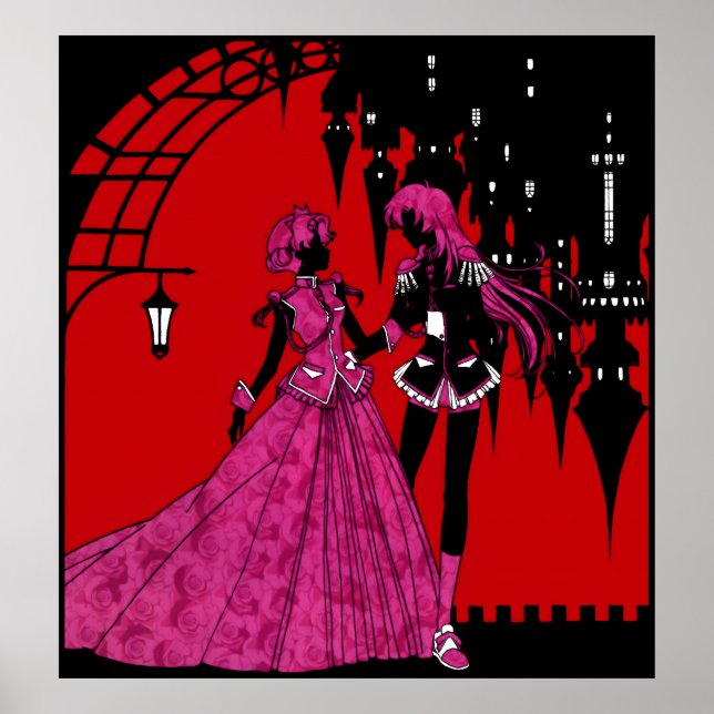 Revolutionary Girl Utena | Anthy & Utena Poster (Framsidan)