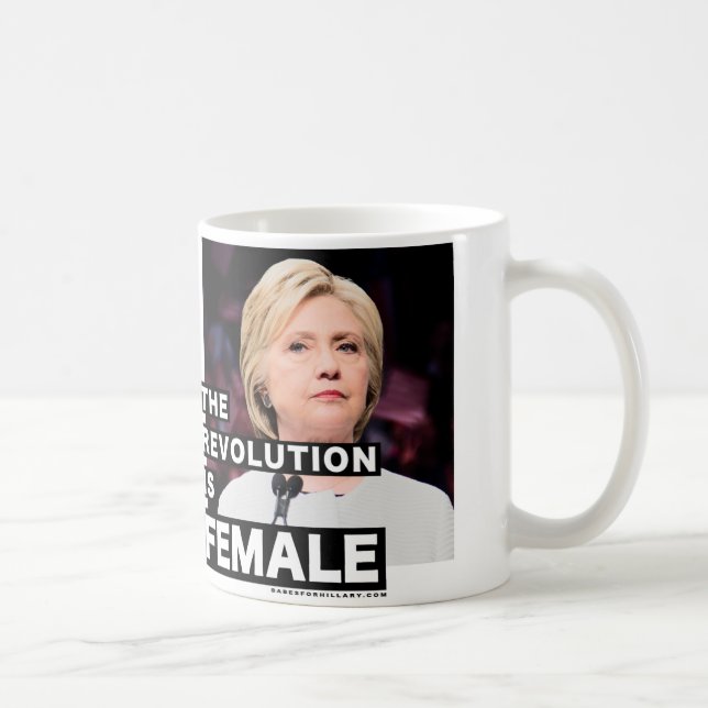 Revolutionen är kvinnlig kaffemugg (Höger)