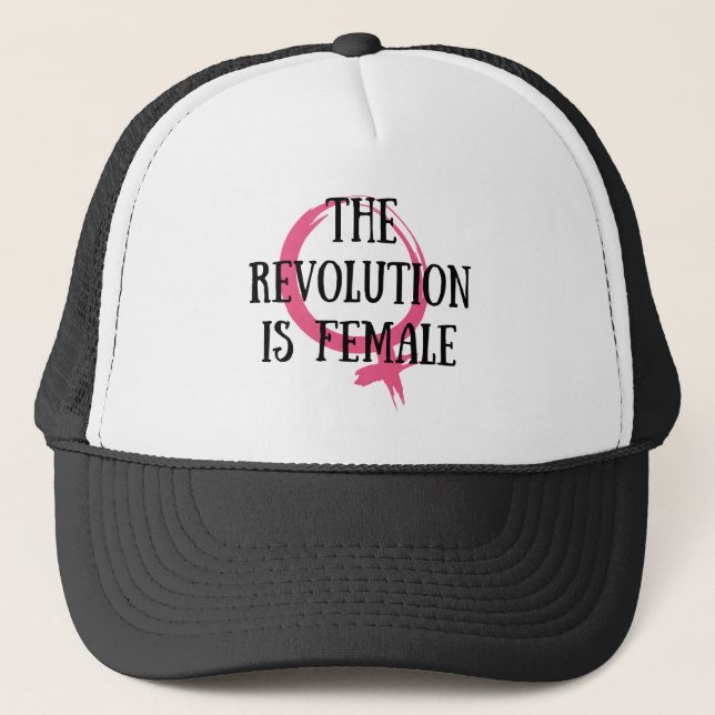 Revolutionen är kvinnlig keps (Framsida)