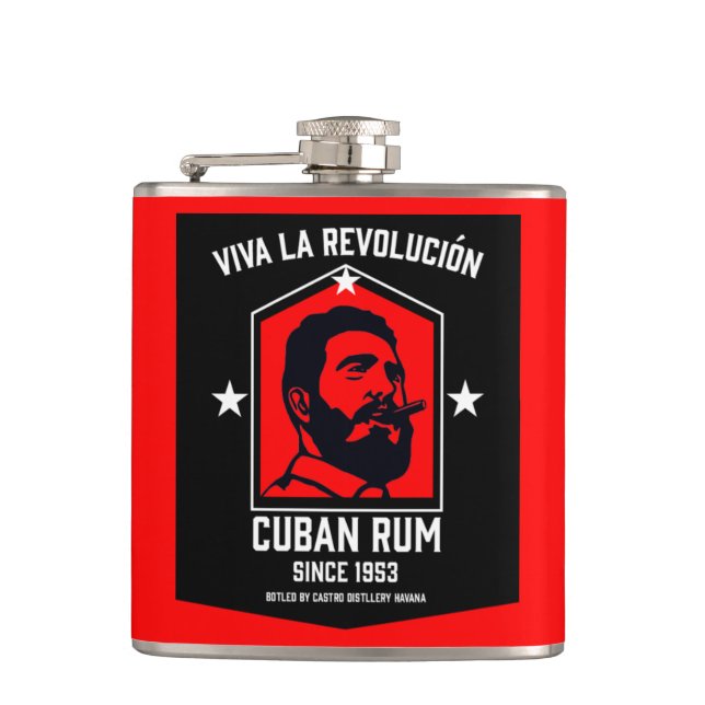 Revolutionen Cuban Libre Rum Drinkers Fickplunta (Framsidan)