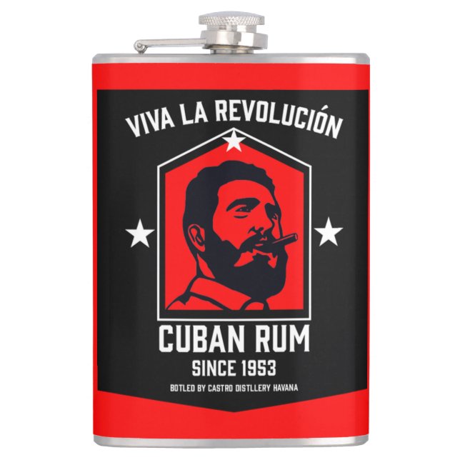 Revolutionen Cuban Libre Rum Drinkers Fickplunta (Framsidan)