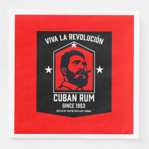 Revolutionen Cuban Libre Rum Drinkers Pappersservett