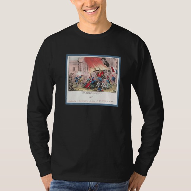 Revolutionen Fransk T Shirt (Framsida)
