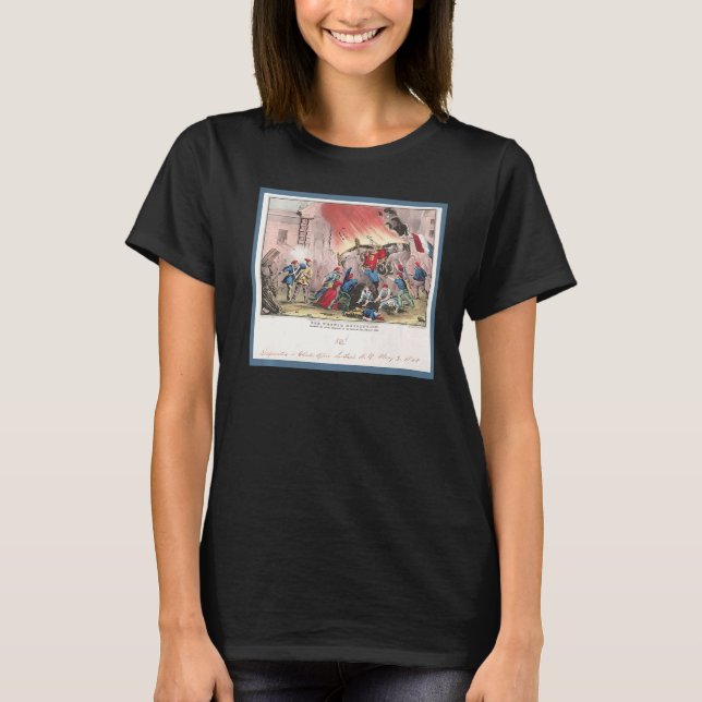 Revolutionen Fransk T Shirt (Framsida)