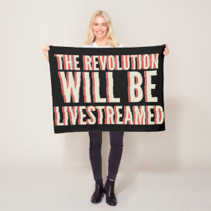 Revolutionen kommer att försvinna fleecefilt