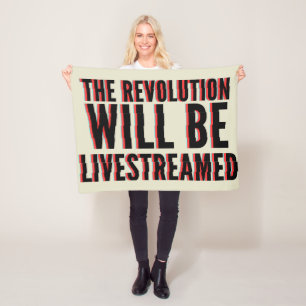 Revolutionen kommer att försvinna fleecefilt