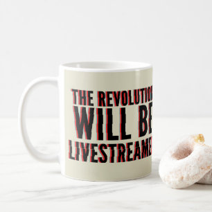 Revolutionen kommer att försvinna kaffemugg