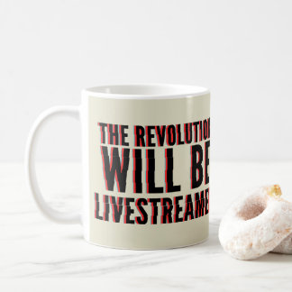Revolutionen kommer att försvinna kaffemugg