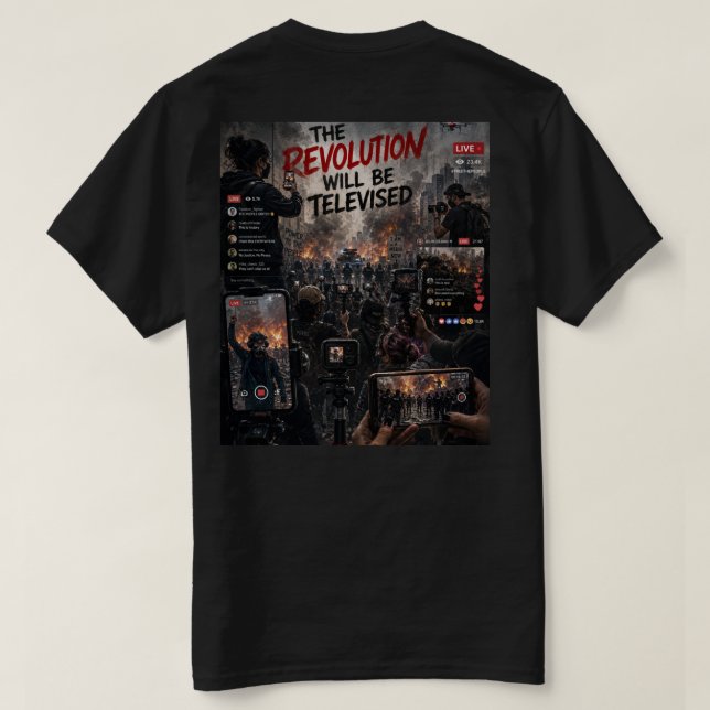 Revolutionen KOMMER att Sivas T Shirt  (Design baksida)