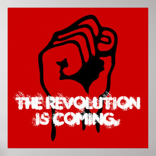 Revolutionen kommer poster