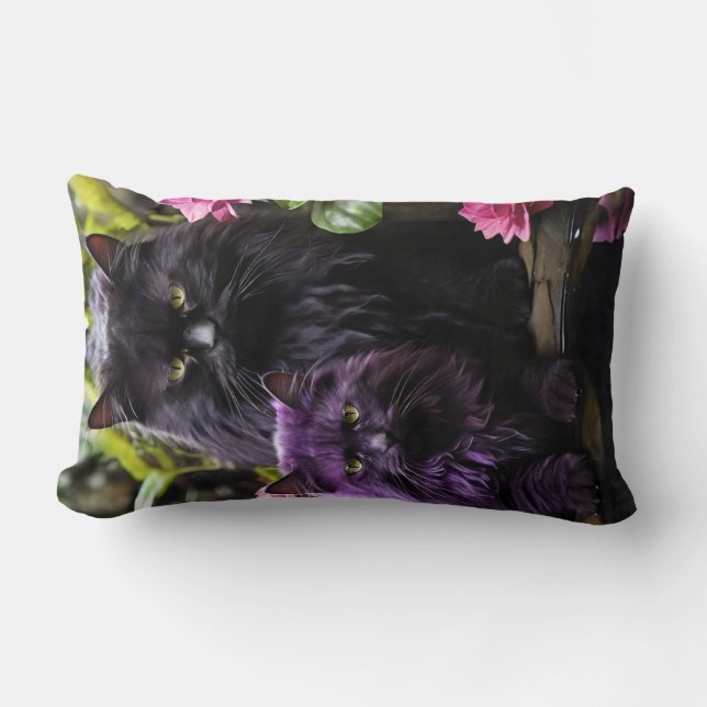 Revolutionen Lodrät Comfort: Cat Lumbar Pillow Lumbarkudde (Framsida)