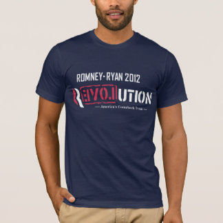 Revolutionen Romney Ryan Tee Shirt