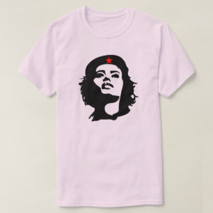 REVOLUTIONENS KVINNA OCH RÖDA STAR TEE