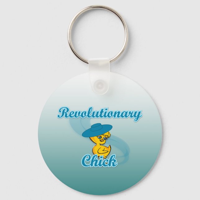 Revolutionerande Chick nr 3 Nyckelring (Framsida)