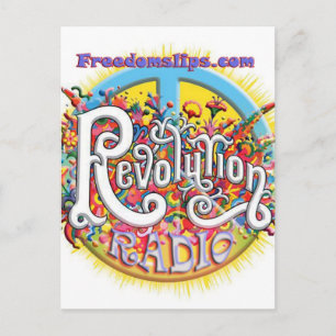 revolutionerande fred vykort