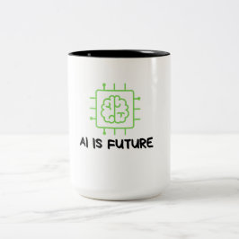 Revolutionerande Muggdesign med AI Två-Tonad Mugg