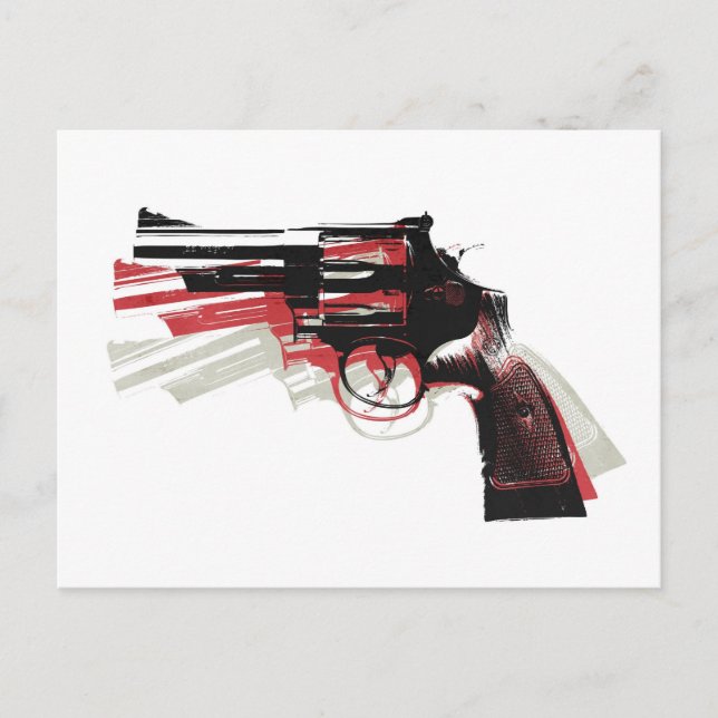 Revolver på White Vykort (Framsida)