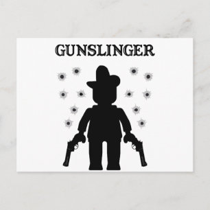 Revolverhållare Cowboy Minifigur Vykort