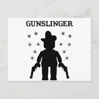 Revolverhållare Cowboy Minifigur Vykort