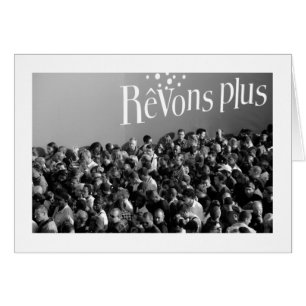 Rêvons Plus Hälsningskort