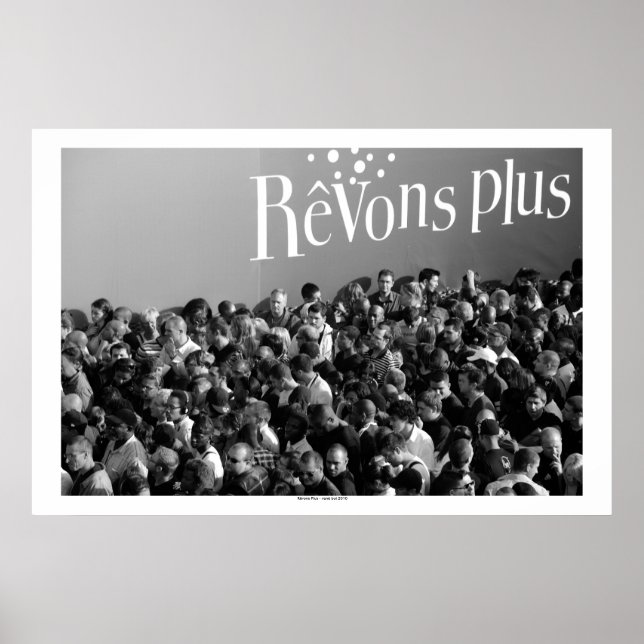 Rêvons Plus More Dreams Photography Poster (Framsidan)