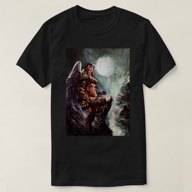 Reward Alita Battle Angel Classic Fläkt T Shirt (Design framsida)