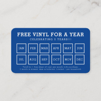 REWARD SLÅR KORT från den moderna vinylbutiken
