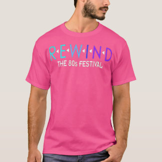 Rewind Festival Retro Music Fest South North T Shirt