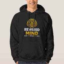 Rewired Mind Logotyp | Svart Mentalitet & Självför