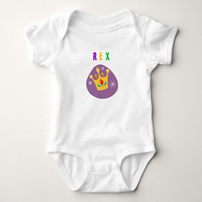 Rex 1st Mardi Gras Tee Shirt (Framsida)