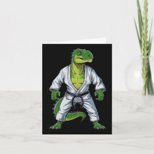 Rex Dinosaur Martial Arts Martial Artist Jiu-jitsu Kort