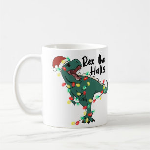 Rex Halls Dinosaur T-rex-jul Kaffemugg