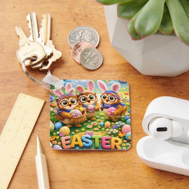 rex hoot keyring easter style nyckelring (Skrivbord)