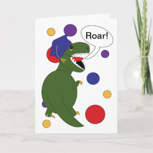 Rex-kort för studenten Tyrannosaurus Kort
