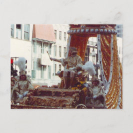 Rex kung av Mardi Gras 1983 Vykort