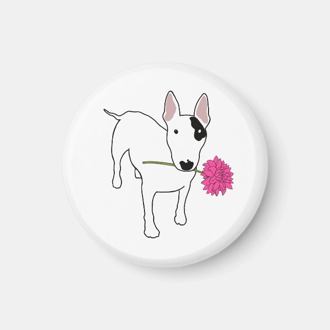 Rex- och blommagnet magnet (Framsidan)