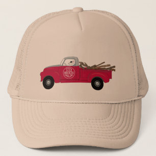 Rex och röd lastbil hatt keps