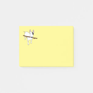 Rex på TV-terminalens inlägg Den antecknar Post-it Block
